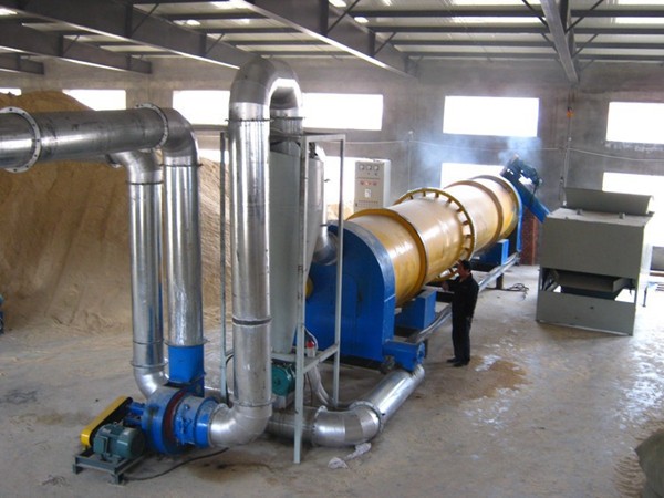 Sawdust dryer